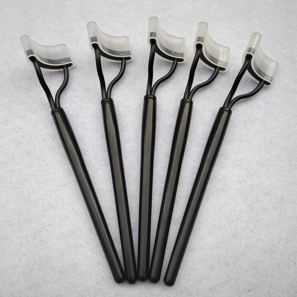 R-flower Eyelash Comb Mudah Dioperasikan Hitam Alat Makeup Brush Tool Curler Tool