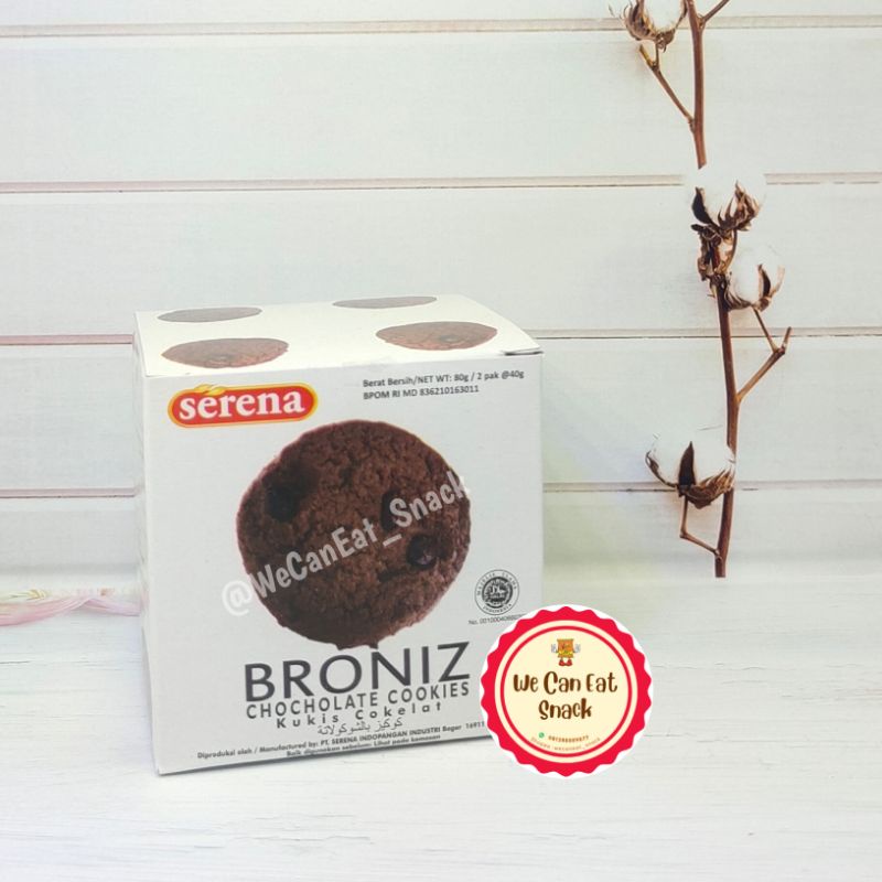 

Serena Broniz Chocolate Cookies 80gr