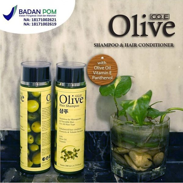 SHAMPO PENYUBUR DAN PEMANJANG RAMBUT - SYB HAIR SHAMPOO OLIVE 200 ml ORIGINAL BPOM ( COD )