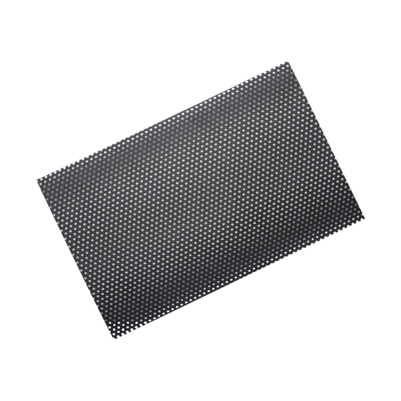 Bt Kipas Sasis Komputer Penyaring Debu Mesh PVC Komputer PC Untuk Case Fan Dust Proof Filter Cover Panggangan Hitam 1.5mm Apertur