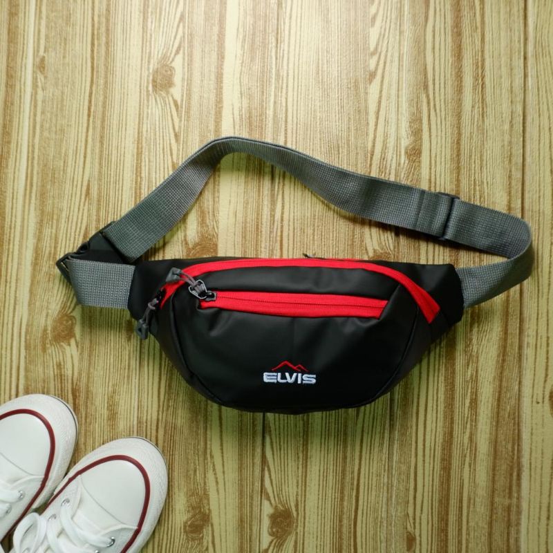 Tas waistbag mini waterproof tas pinggang anti air original elvis - haddad