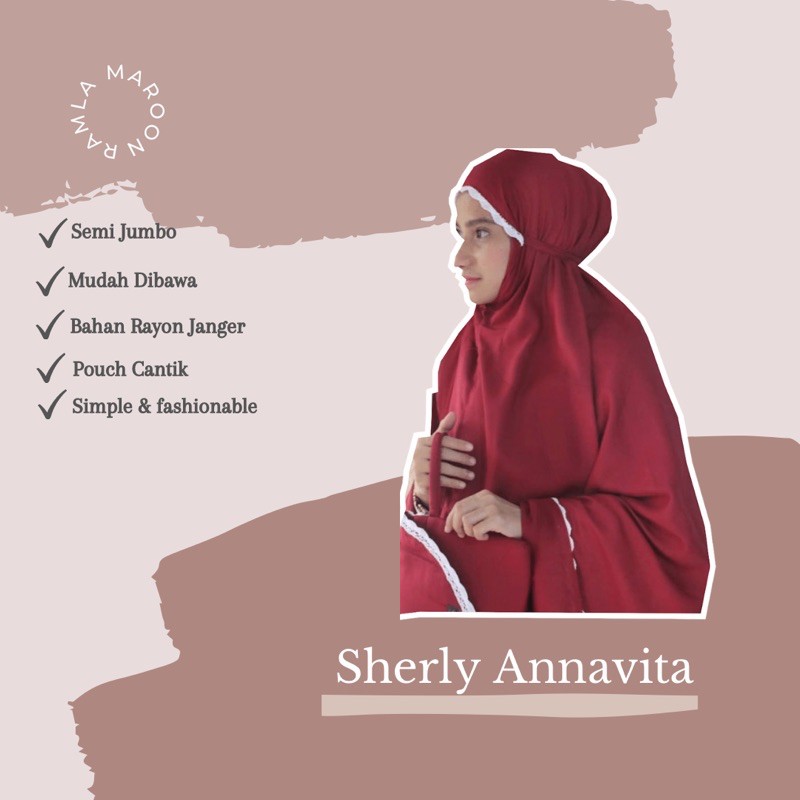 MUKENAH RAYON JANGER | MUKENAH TRAVELLING RAMLA | KADO | HAMPERS