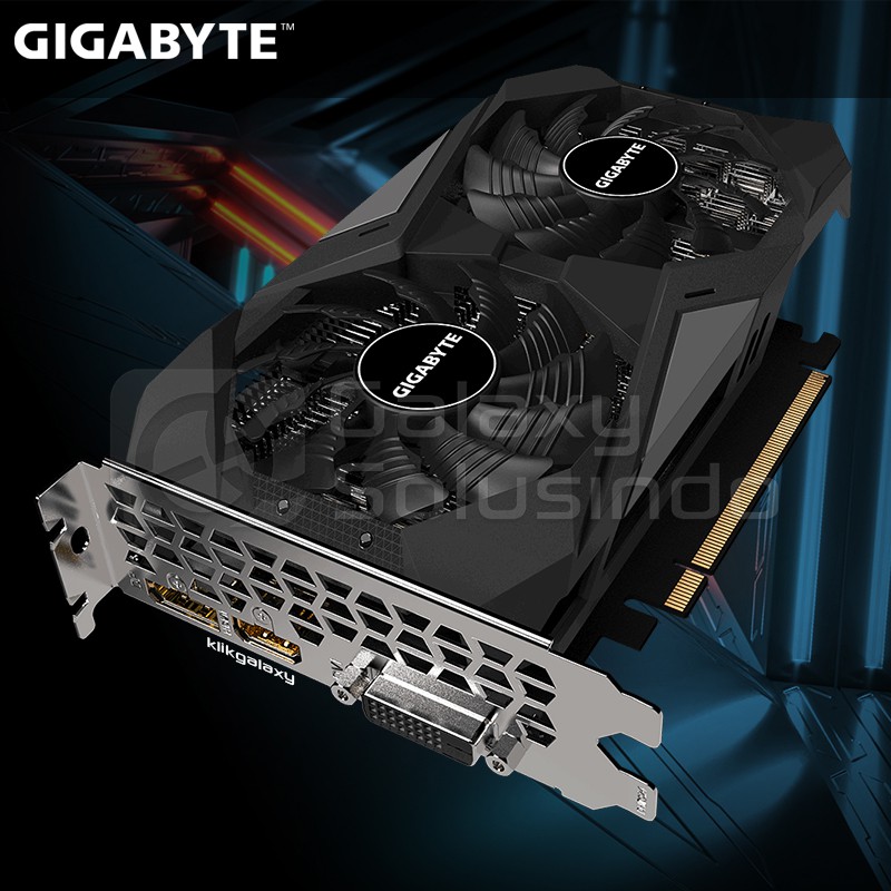 GIGABYTE GeForce GTX 1650 WINDFORCE OC 4GB GDDR6 - GV-1656WF2OC-4GD