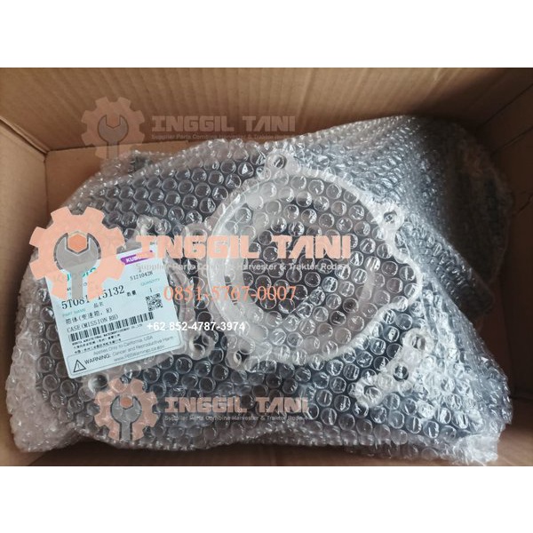 SUKU CADANG MESIN PANEN PADI KUBOTA PART CASE TRANSMISSION RH COMBINE HARVESTER DC35 KUBOTA PN5T081-