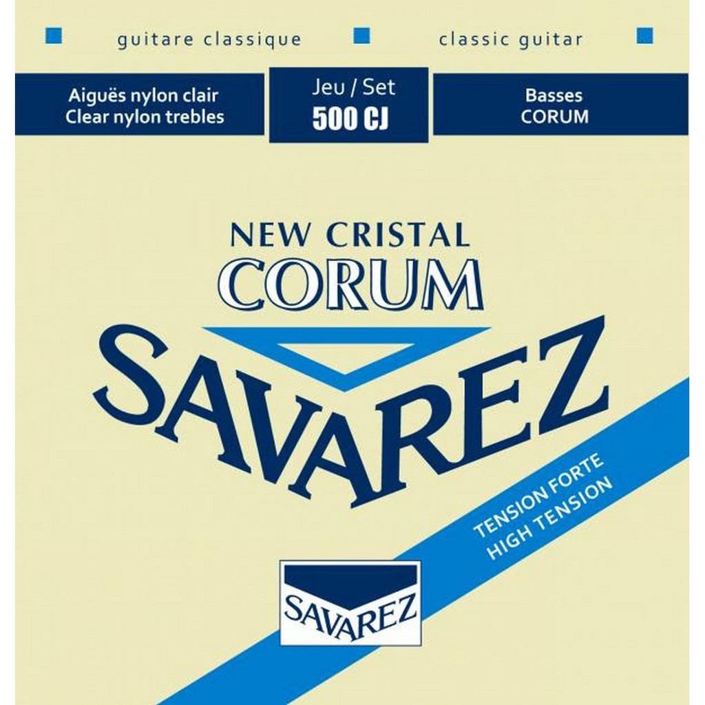 Savarez 500 CJ New Cristal Corum Senar Gitar Klasik High Tension