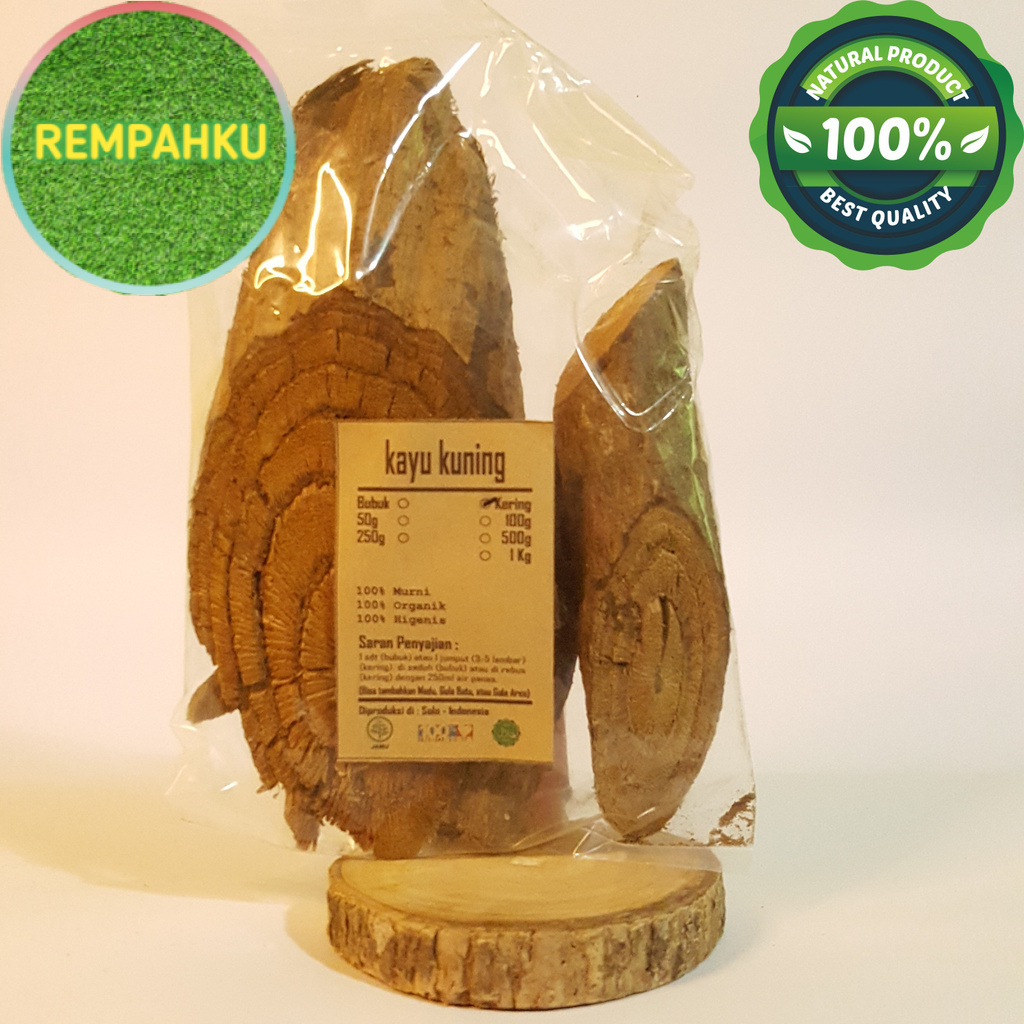 

KAYU KUNING KERING 50 GRAM - Arcangelisia Flava - MURNI - JSR -