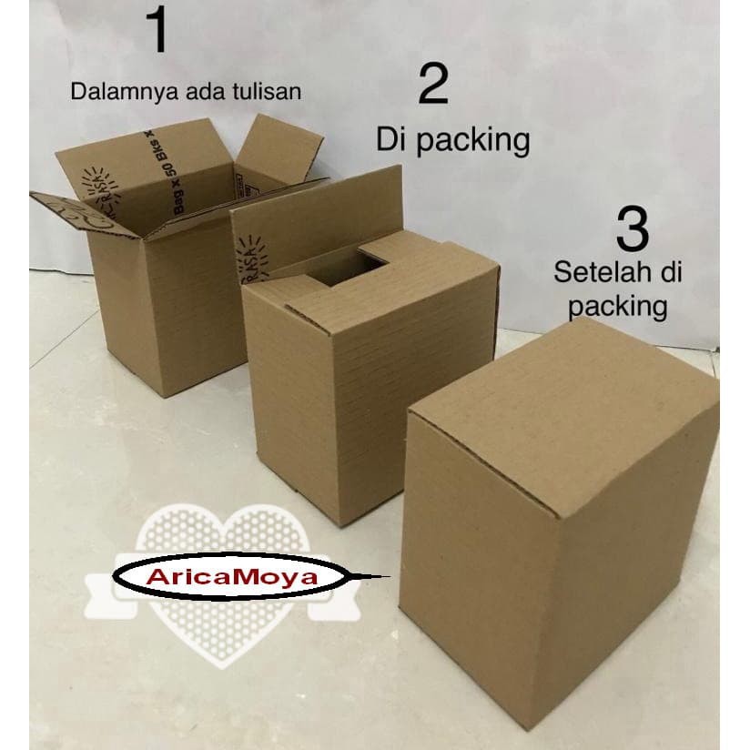 kardus/karton/box, Uk.24x15x15 cm untuk packing (MP)-1