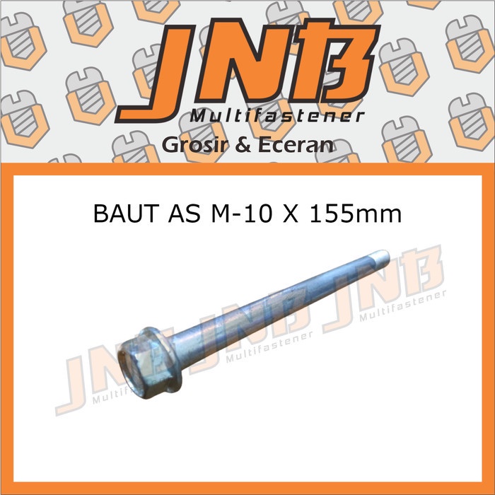 BAUT AS M-10 X 155mm BAUT AS RODA MOTOR DEPAN BELAKANG