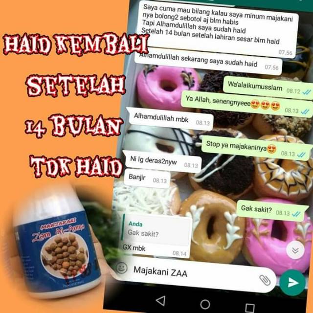 

Ecer manjakani Mpot ayam Zam Al Amna 50 butir