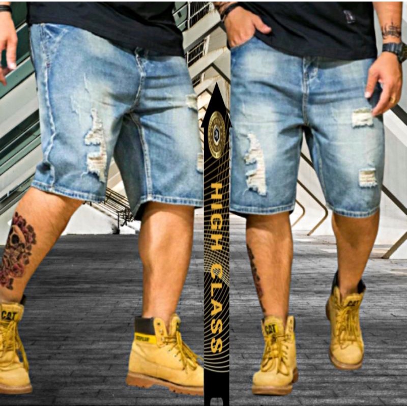 [HC]™ CELANA PENDEK SOBEK / CELANA PENDEK JEANS / CELANA PENDEK DISTRO ORIGINAL