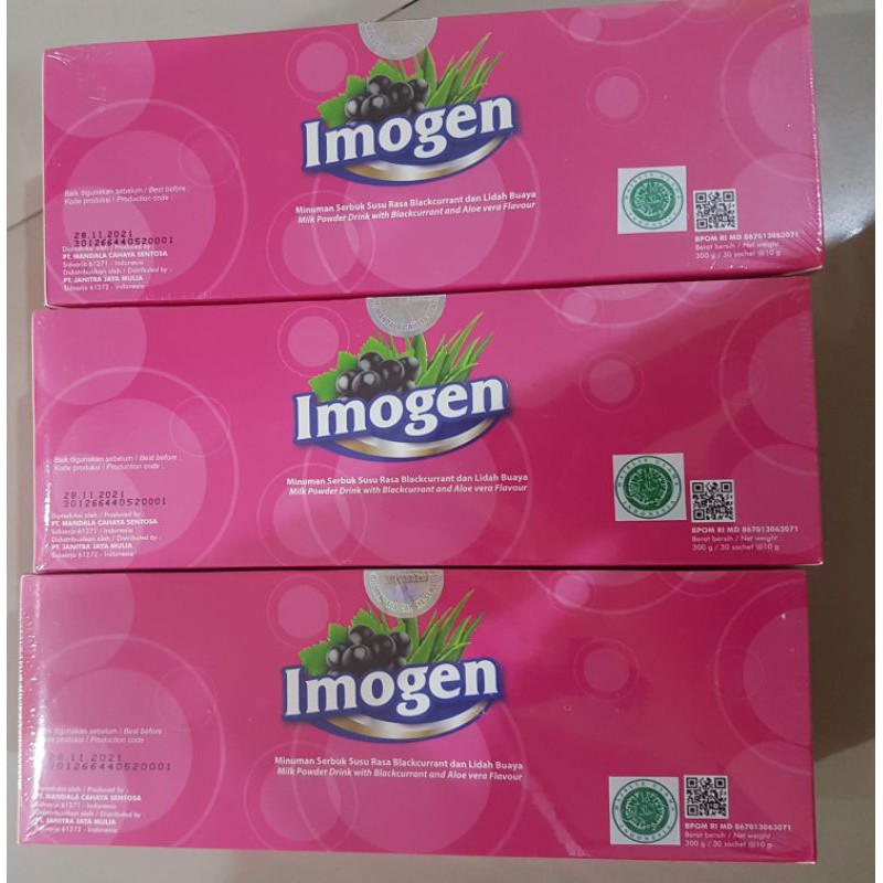 Imogen Beauty / Imogen Blackcurrant Original isi 30 sachet