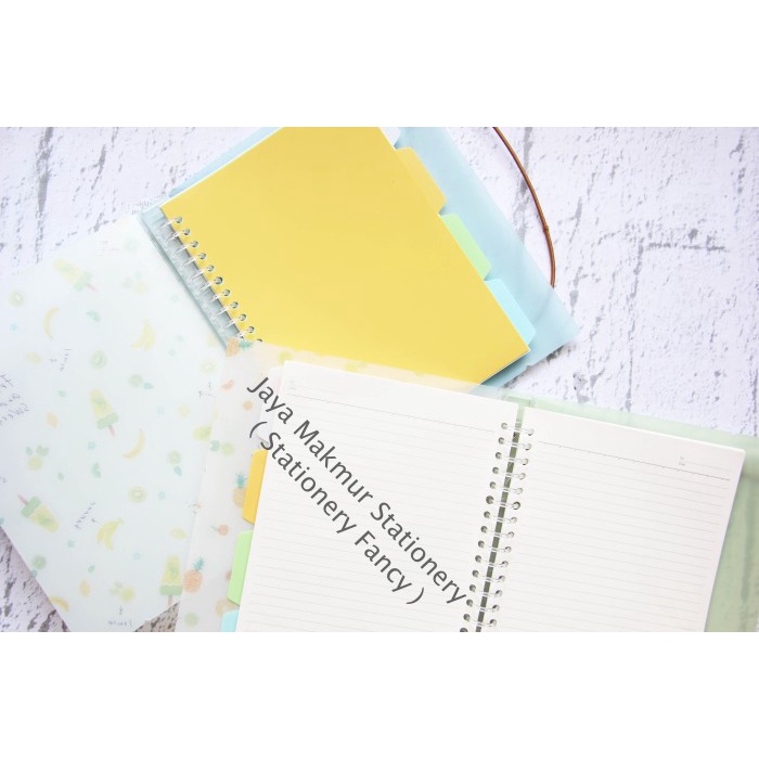 

Berkualitas Binder Note File A5 Transparant Joyko Motif Buah A5-Fr-Pf520 Gilaa!!!
