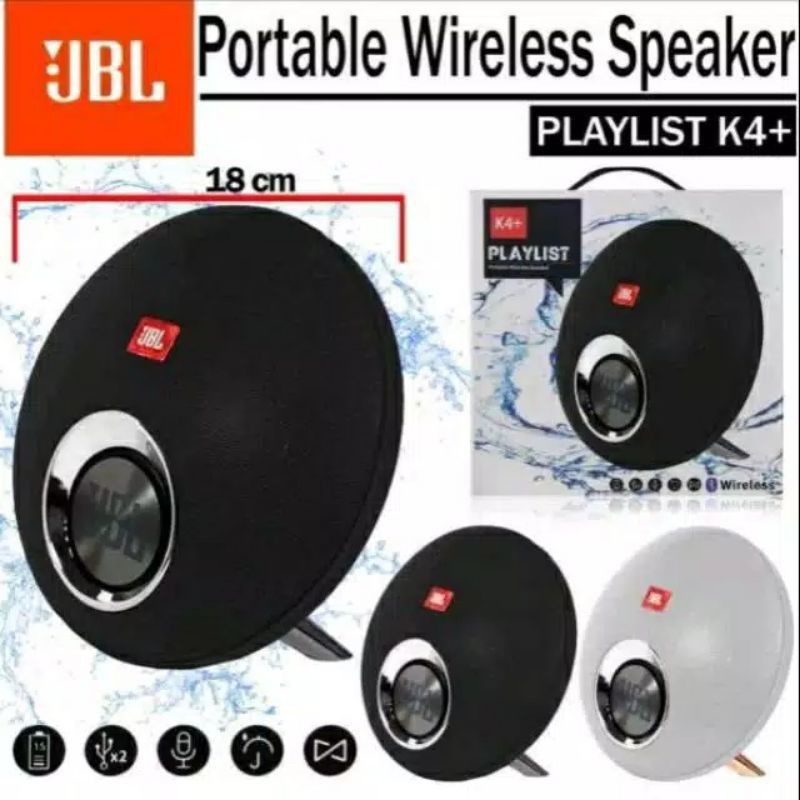 Speaker JBL K4 Plus Portable Speaker Bluetooth JBL k4+ Wireless BASS