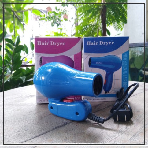 Travel Hair Dryer Lipat Kecil Alat Pengering Rambut CY8859