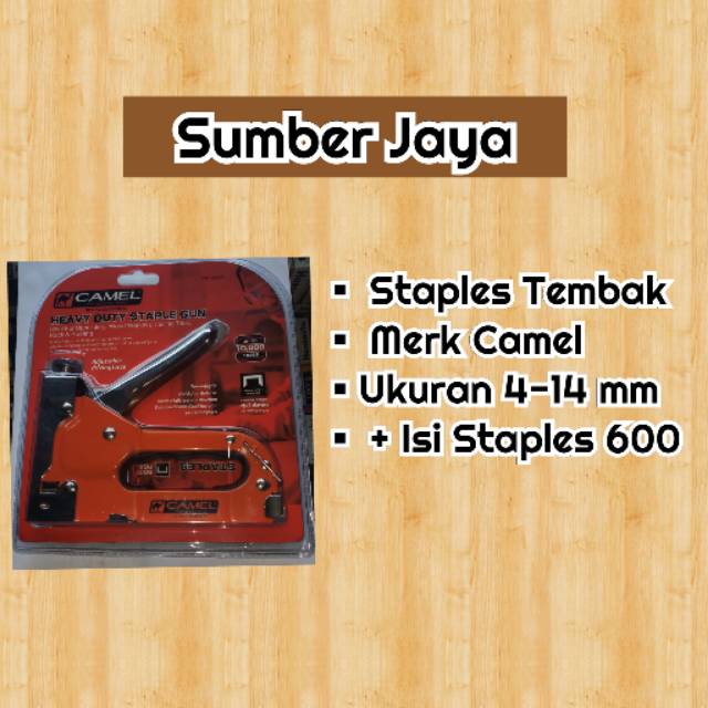 

Staples Tembak | Staples Gun Camel