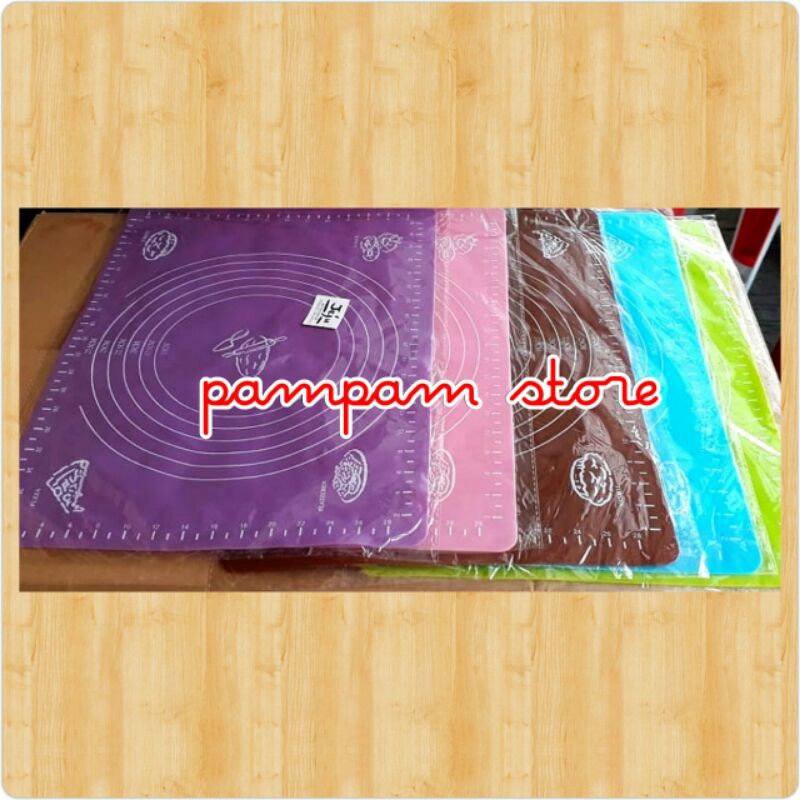 SILICON MAT CYPRUS 40X30 CM - ALAS TATAKAN GILINGAN ADONAN KUE