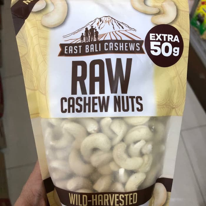 EAST BALI CASHEWS RAW CASHEW NUTS 275GR