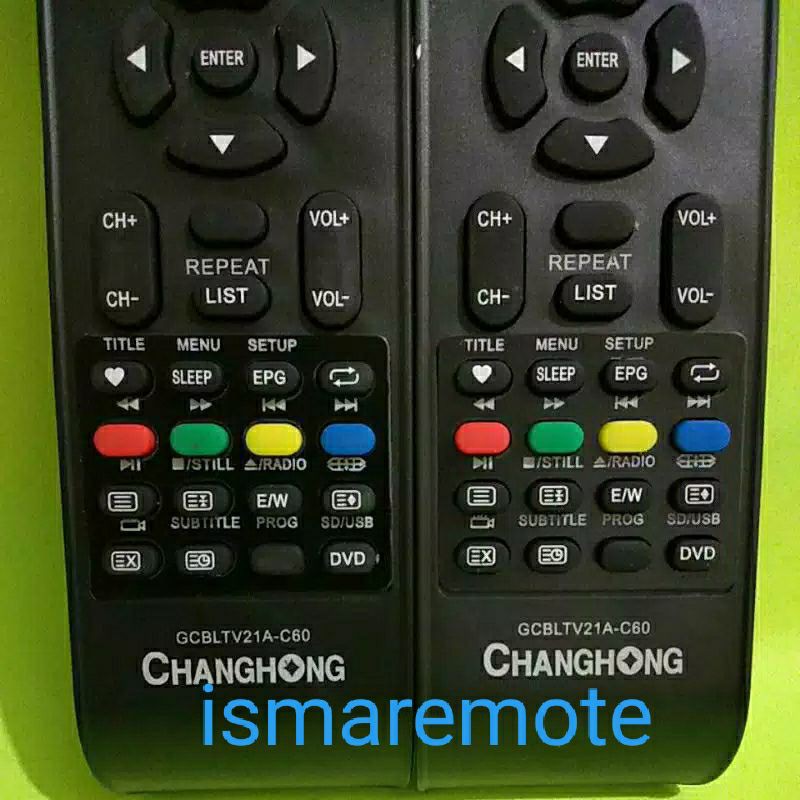 REMOTE REMOT TV CHANGHONG LCD LED GCBLTV21A-C60