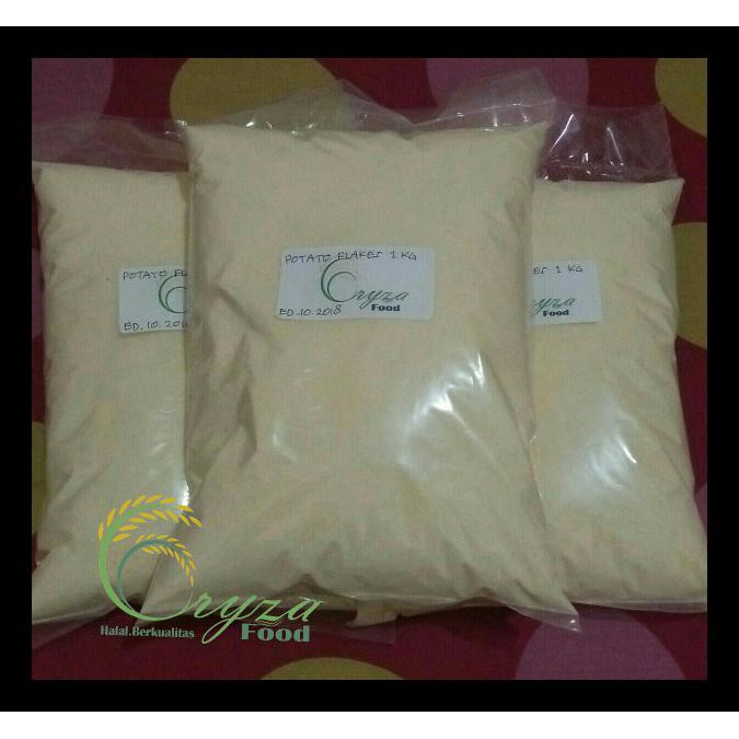 

BEST SELLER! POTATO FLAKES (KENTANG BUBUK) "LUTOSA" 1KG. MURAH