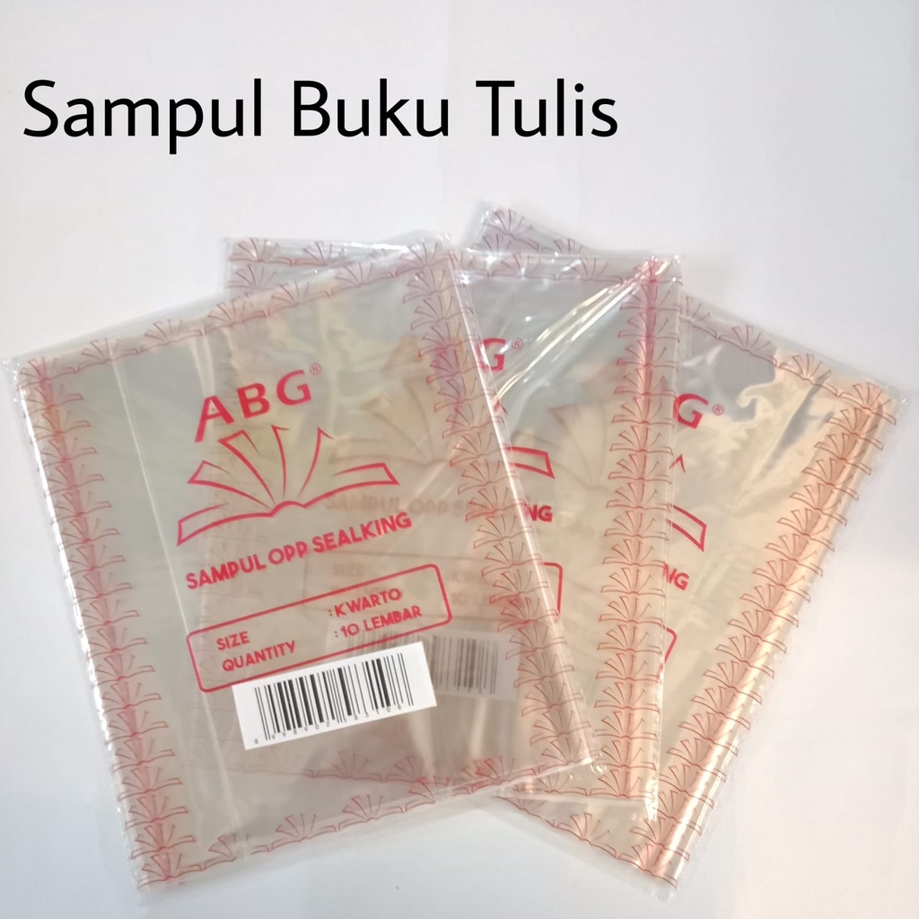 Jual Sampul Plastik ABG/Sampul Plastik Buku Tulis/Sampul Plastik Size