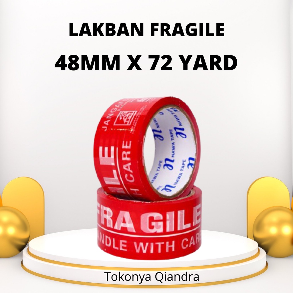 LAKBAN FRAGILE NAWA TAPE 48mm X 72yard