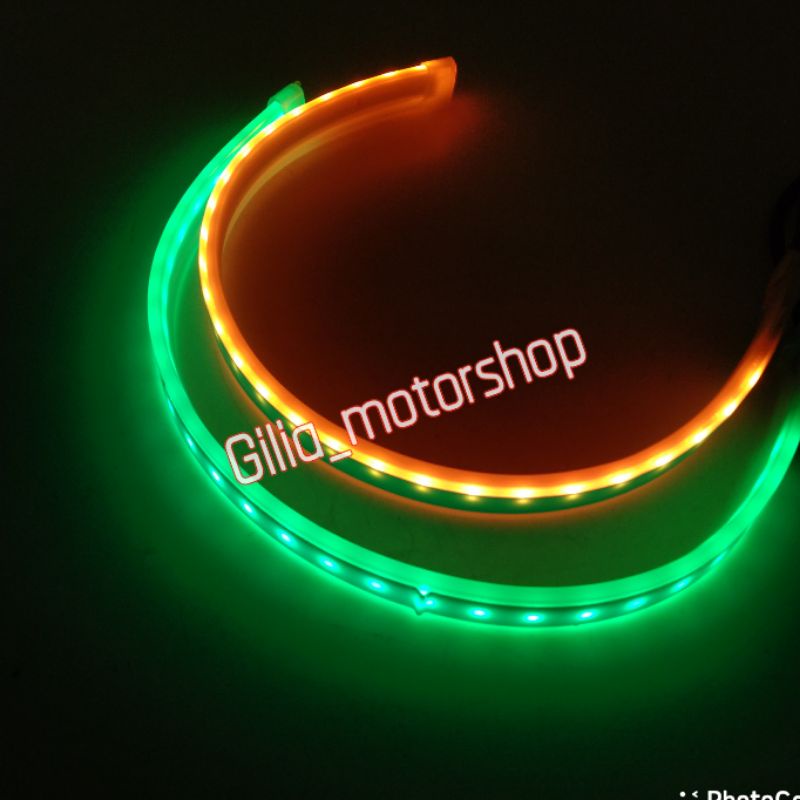 lampu alis LED Variasi 1 thousand Uk. 32cm Running Universal Motor Mobil