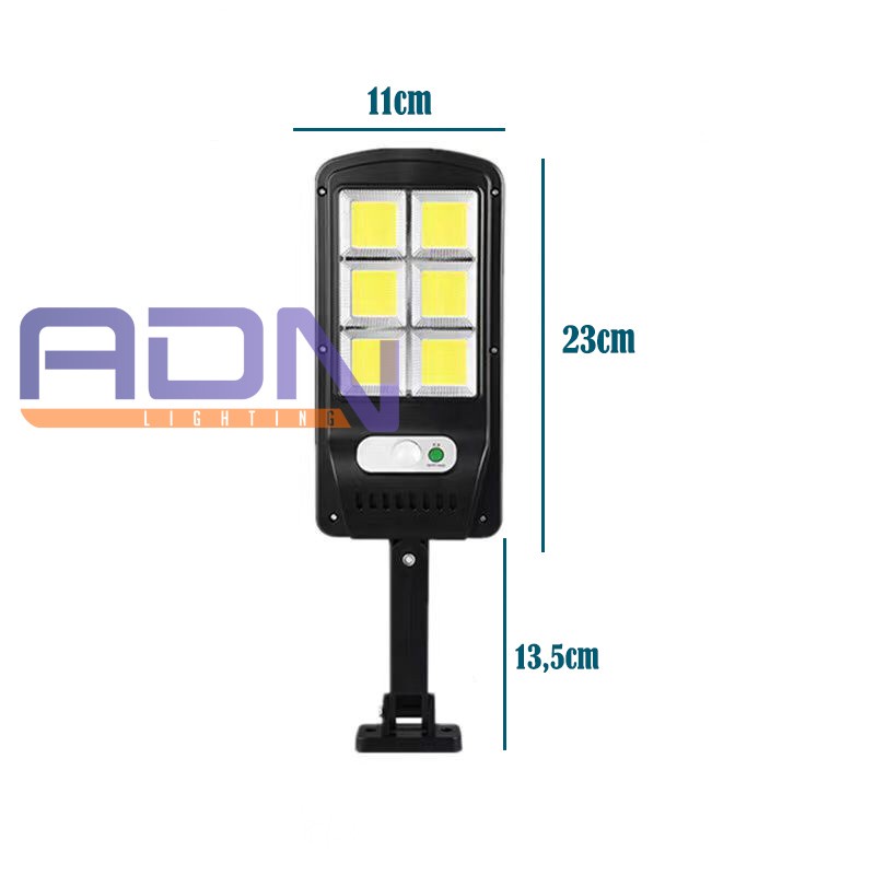 Lampu Rumah Jalan Solar Sensor Gerak Outdoor 120 COB Waterproof 6 Bar ADN