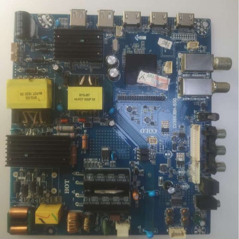 MB / MAINBOARD TV LED POLYTRON MODEL' TIPE PLD43TS156 43TS156