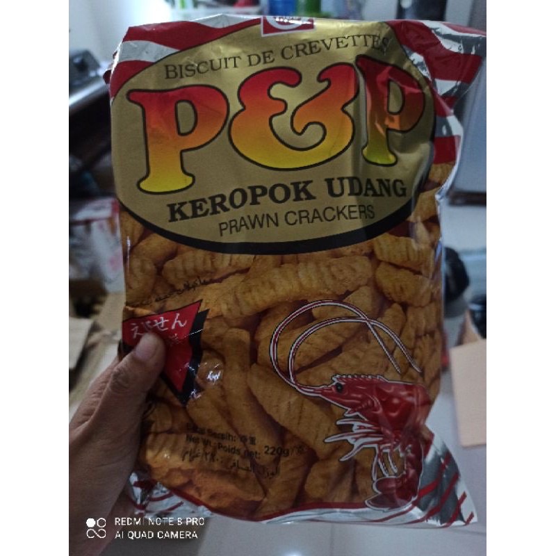 

Pico P&P Keropok Udang Perisa udang Snack Malaysia 220 Gram