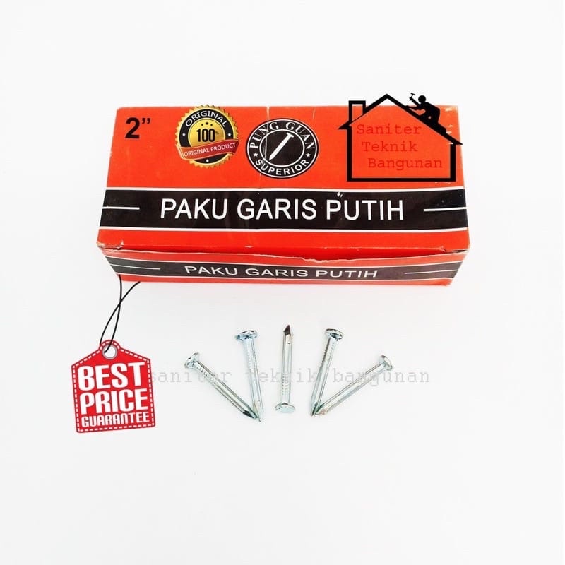 Paket palu kambing 8oz soligen + paku beton 2inch