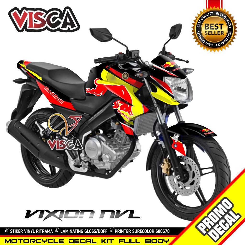 Decal Vixion New Full Body Decal Vixion NVL Full Body Stiker Vixion NVL Full Body Stiker Vixion New 