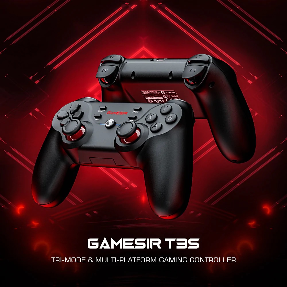 GAMESIR T3S - Multi-Platform Gamepad Controller - Dual Mode Connection