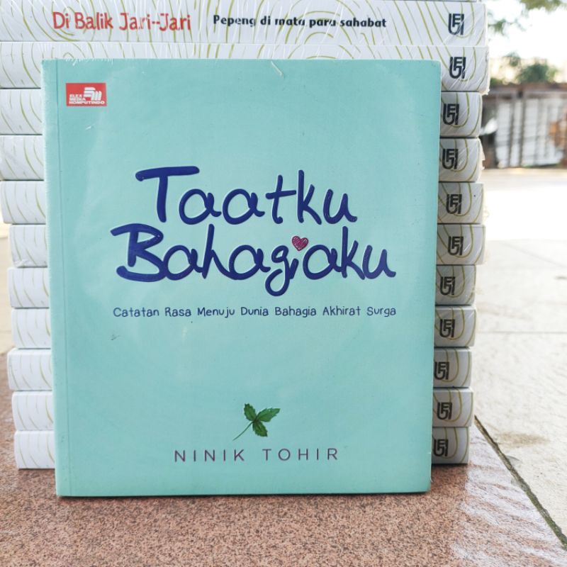 OBRAL MURAH BUKU PENGEMBANGAN DIRI / INSPIRASI / INSPIRATIF / MOTIVASI BISNIS / DI BALIK JARI-JARI / ORIGINAL 2a 9d-Taatku bahagia