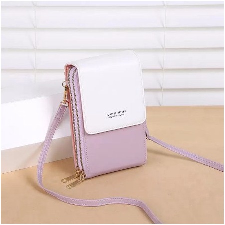 Tas Selempang Kulit Wanita Dompet Hp Cewek FY L068 ORIGINAL ASLI