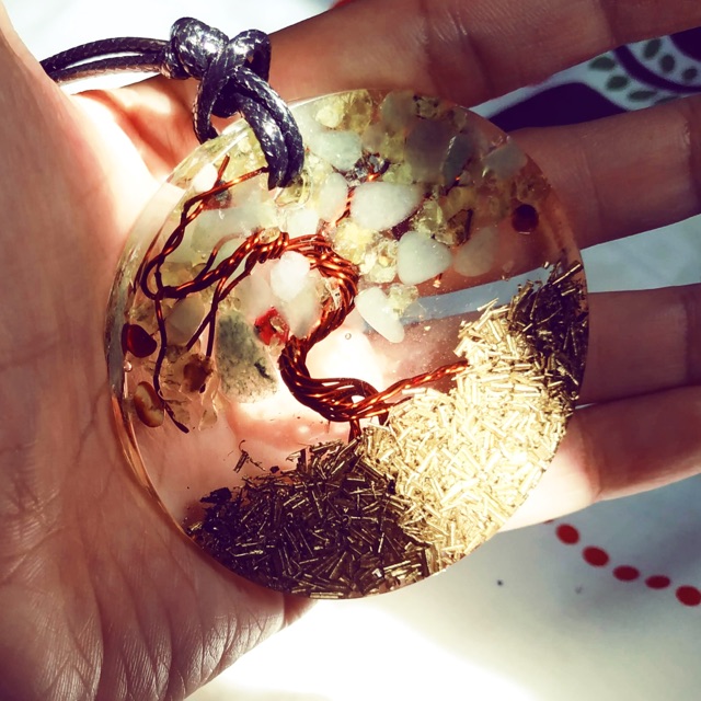 Kalung Orgonite Energi Tree Of Life