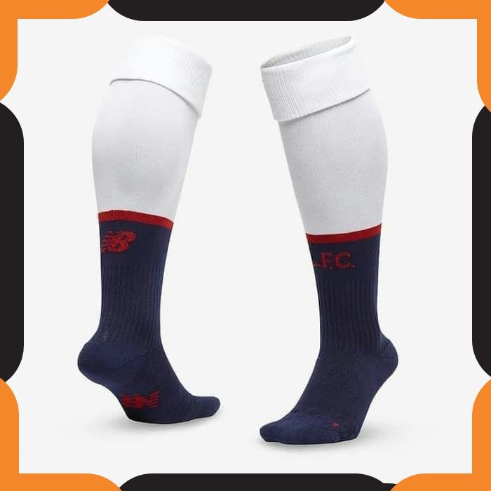{COD}217 KAOS ALAS KAKI BOLA LIVERPOL AWAY 2019/2020 KAOS KAKI SPORT LIVERPOOL GRADE ORI PRIA