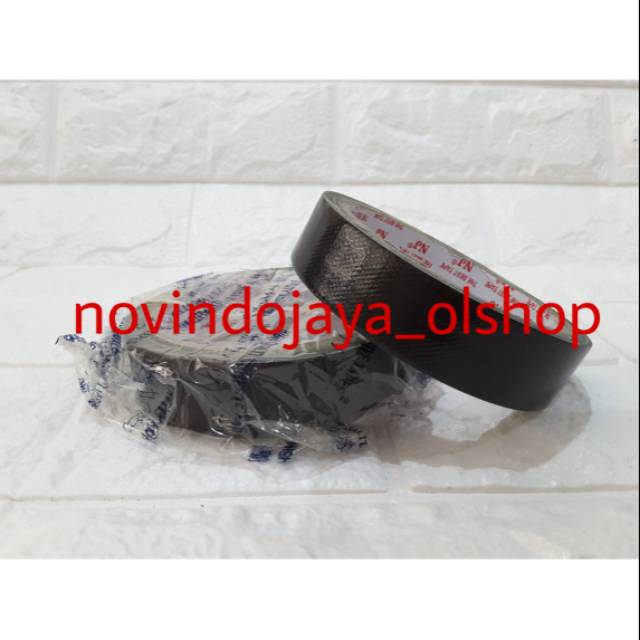 

Cloth tape / Lakban kain 1 inch hitam terlaris