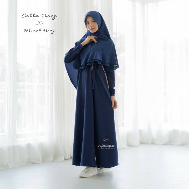 Calla Dress, gamis busui gamis murah, gamis mewah by urfimutiyaro