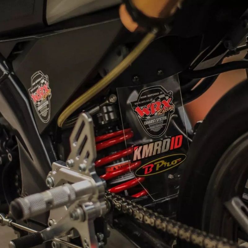 Mika pelindung shock mika akrilik pelindung monoshok vixion free baut