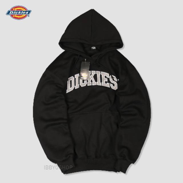 Sweater Hoodie Dickies Embroid Bordir Full Tag &amp; Lebel