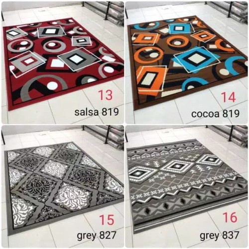 Karpet Permadani Momento Minimalis 115 x 115 cm