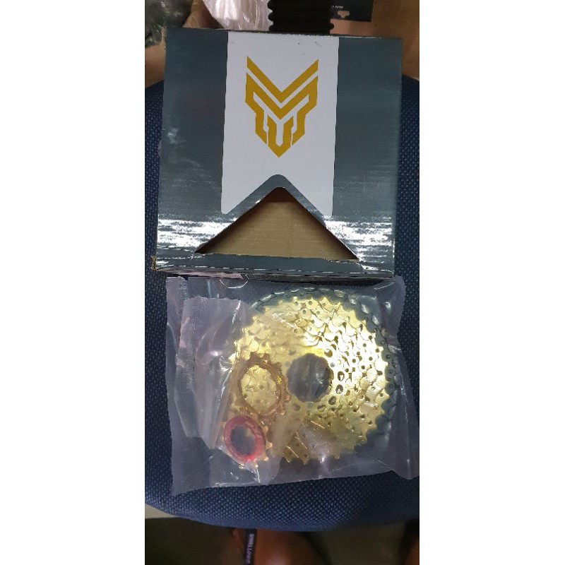 sprocket mxl 9 speed 11 36T - gigi 9 speed mxl 11 36 gold