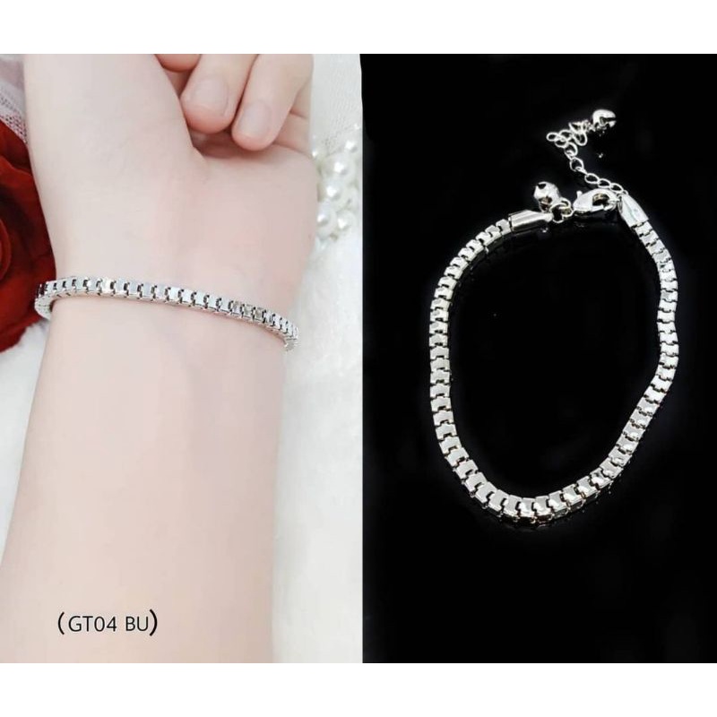 Xuping Gelang wanita motif Rantai Italy 17cm GT03-04 BU-1