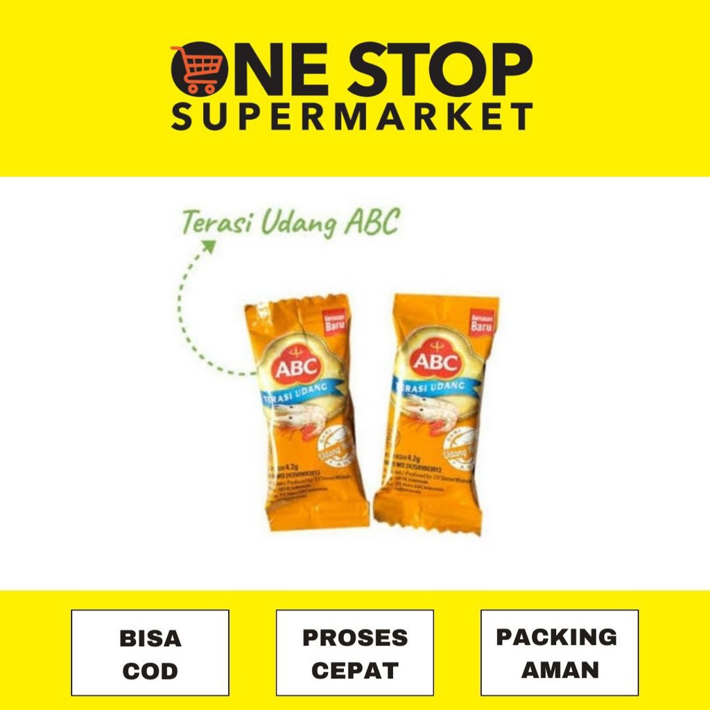 

[1 Sachet] Terasi Udang ABC