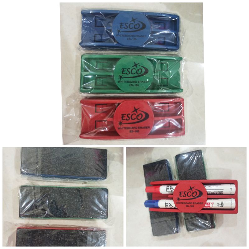 

Penghapus papan tulis white board eraser Esco ES-165
