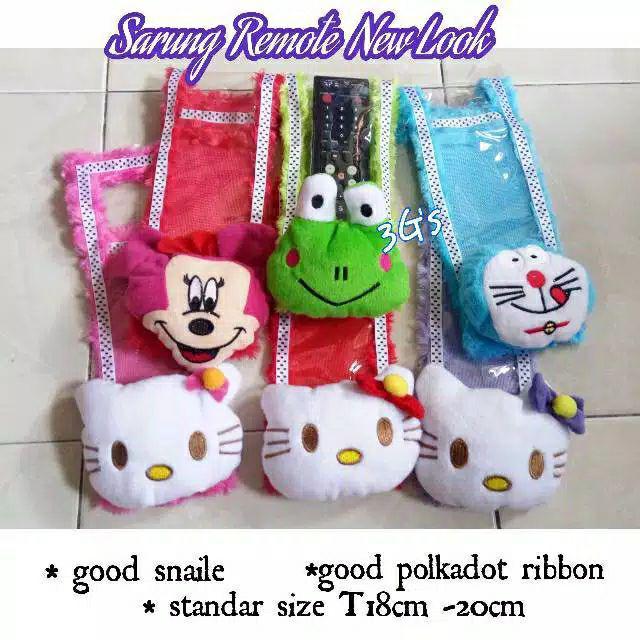 Sarung Remote Tv/ Dvd Boneka Karakter