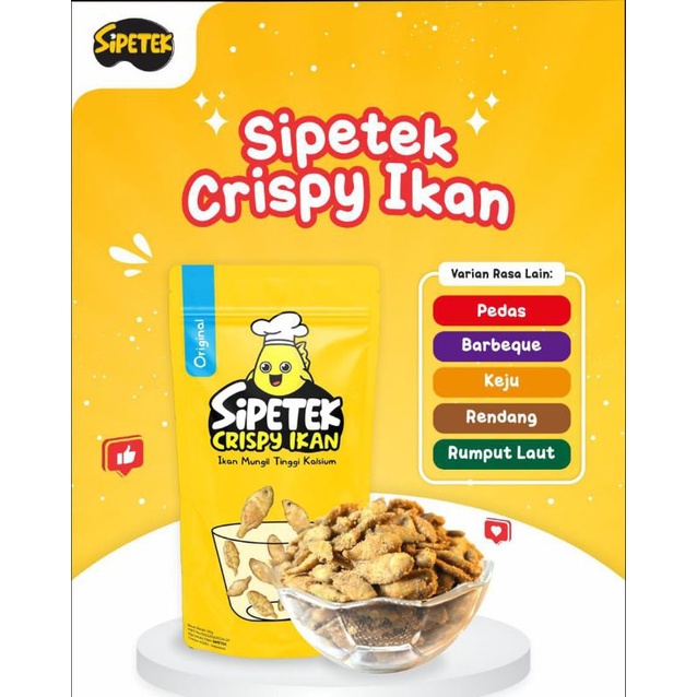 

Sipetek Ikan Crispy , kriuk...