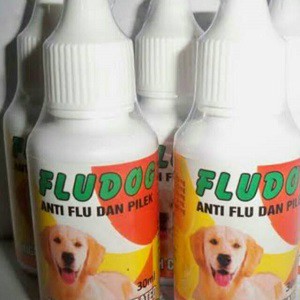 Flu Dog 30ml Obat Flu Influenza Pilek Anjing Fludog 30 ml Influensa