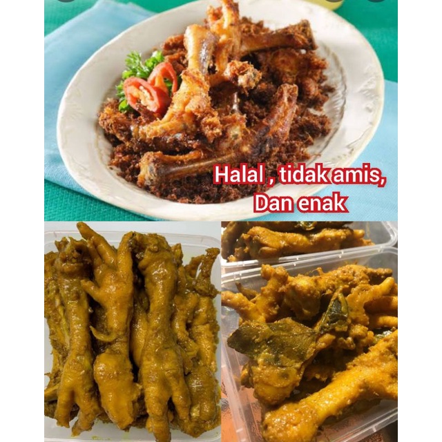 

cekep ayam ungkep bumbu kuning frozen halal siap masak - frozen food ceker ayam gorwng bumbu kuning - makanan siap saji halal