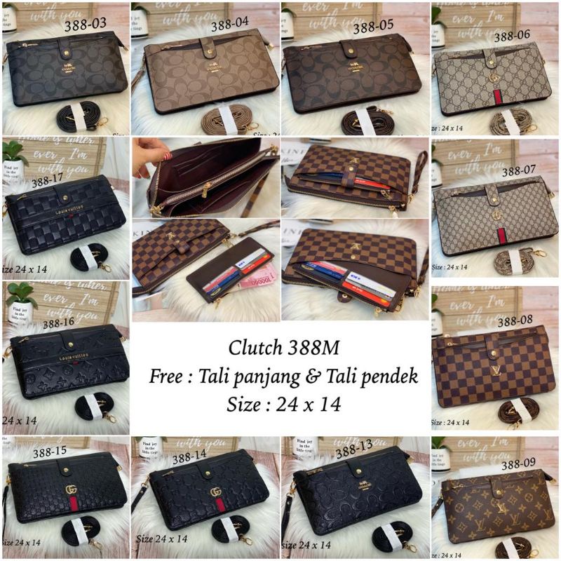 clutch selempang premium multifungsi  wanita